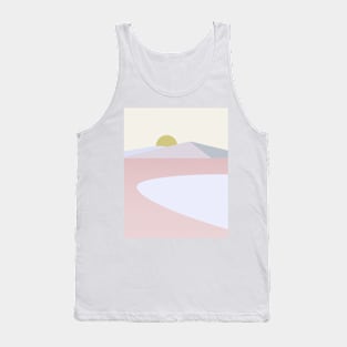 Minimalistic landscape Tank Top